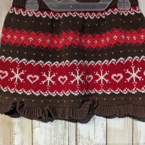 Gymboree toddlers girls size2T knit mini skirt with a short sleeve white top 2T - Picture 5 of 8